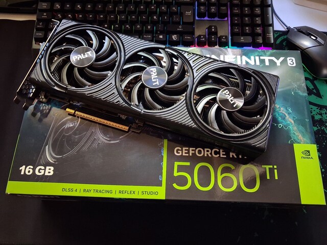 PALİT RTX 5060 Tİ INFINITY 3 GDDR7 16GB 128BİT DX12