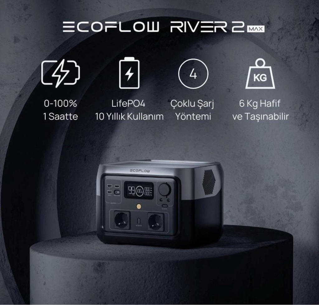 ecoflow taşınabilir güç kaynağı - 2