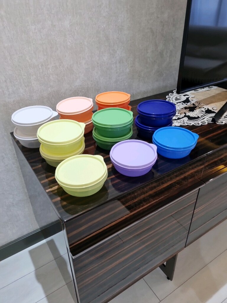 Tupperware şeker kaplar 300 ml - 8