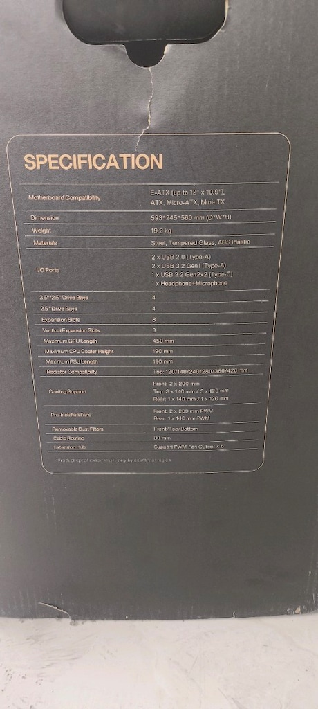 ASUS ProArt Case PA602 bilgisayar kasası - 10