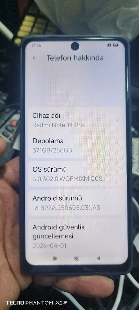 redmi note 14pro 4.5G YD ürün sim 2 aktif - 4