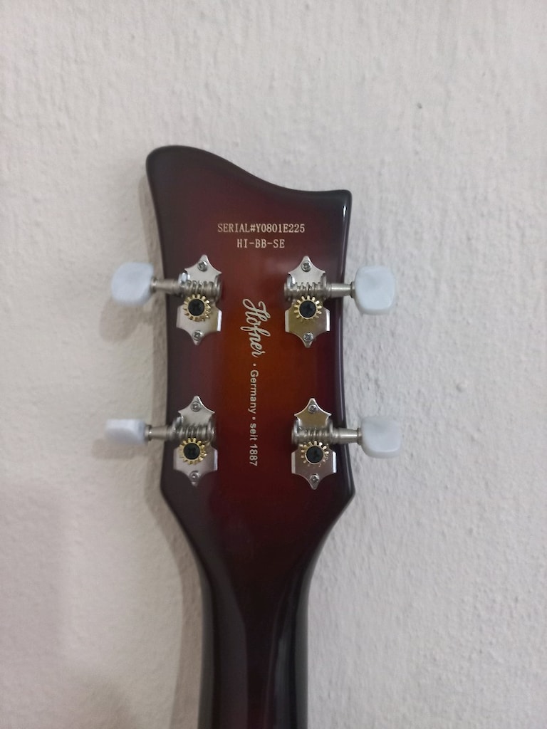 HÖFNER HI-BB-SE-SB Ignition Sunburst Violin Bas Gitar - 5