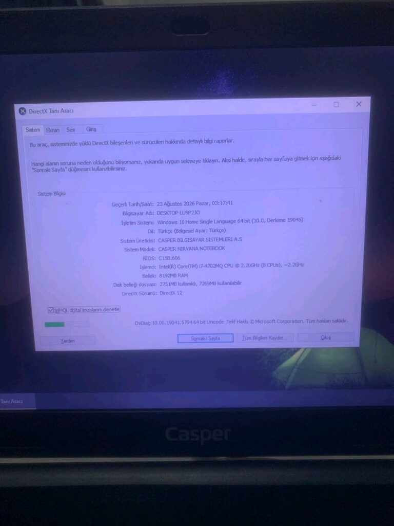 casper i7 - 5