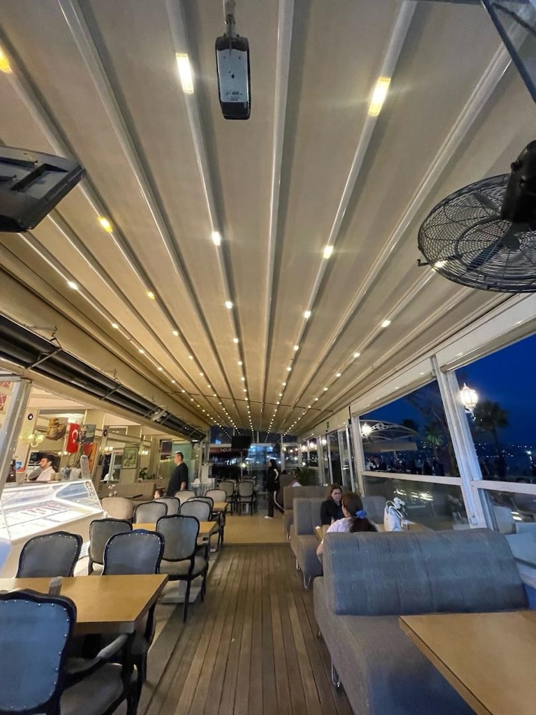 PERGOLA TENTE giyotin cam - 7