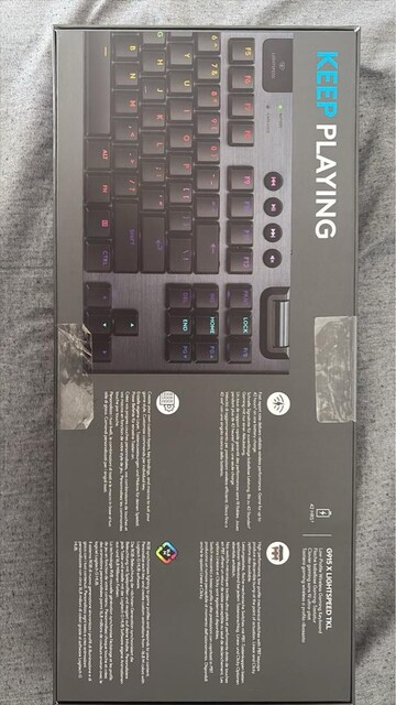 Logitech G915x lightspeed tkl gaming (oyuncu) klavyesi kapalı kutu