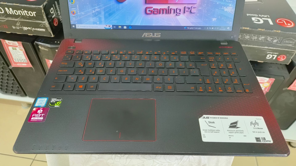 ABT BİLİŞİM – ASUS I i7-7700HQ 12 GB RAM 240 GB SSD GTX 950M - 5