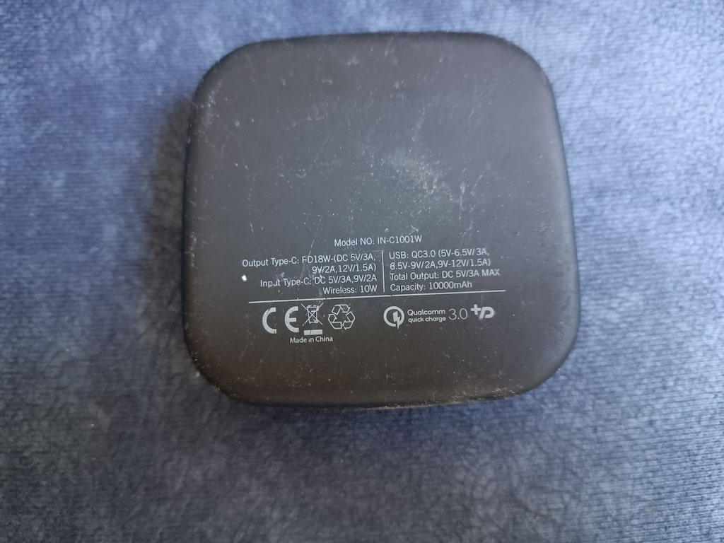 Intouch Cube 10000mAh Powerbank (IN-C1001W) - 6