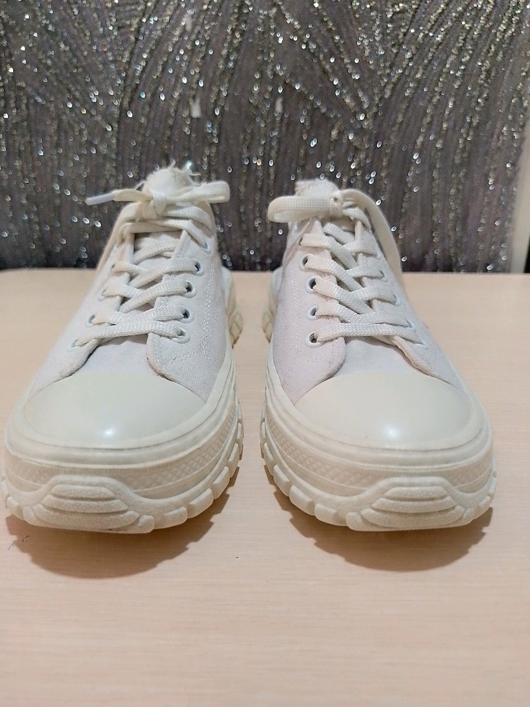 Krem Rengi Bez Sneaker....40 numara — görsel 5/10