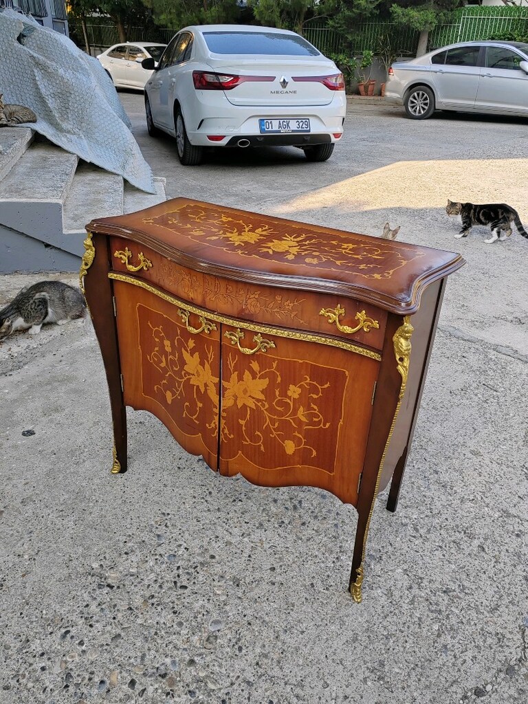 Fransız antika bahü 78*40*77 cm TEK FİYAT - 4