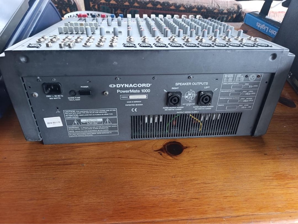 Dynacord power mate 1000 - 6