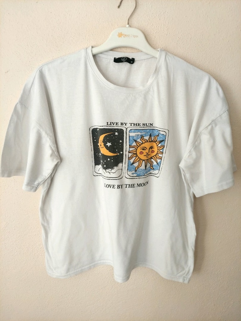 mistik/astroloji Temalı oversize Tshirt - 2