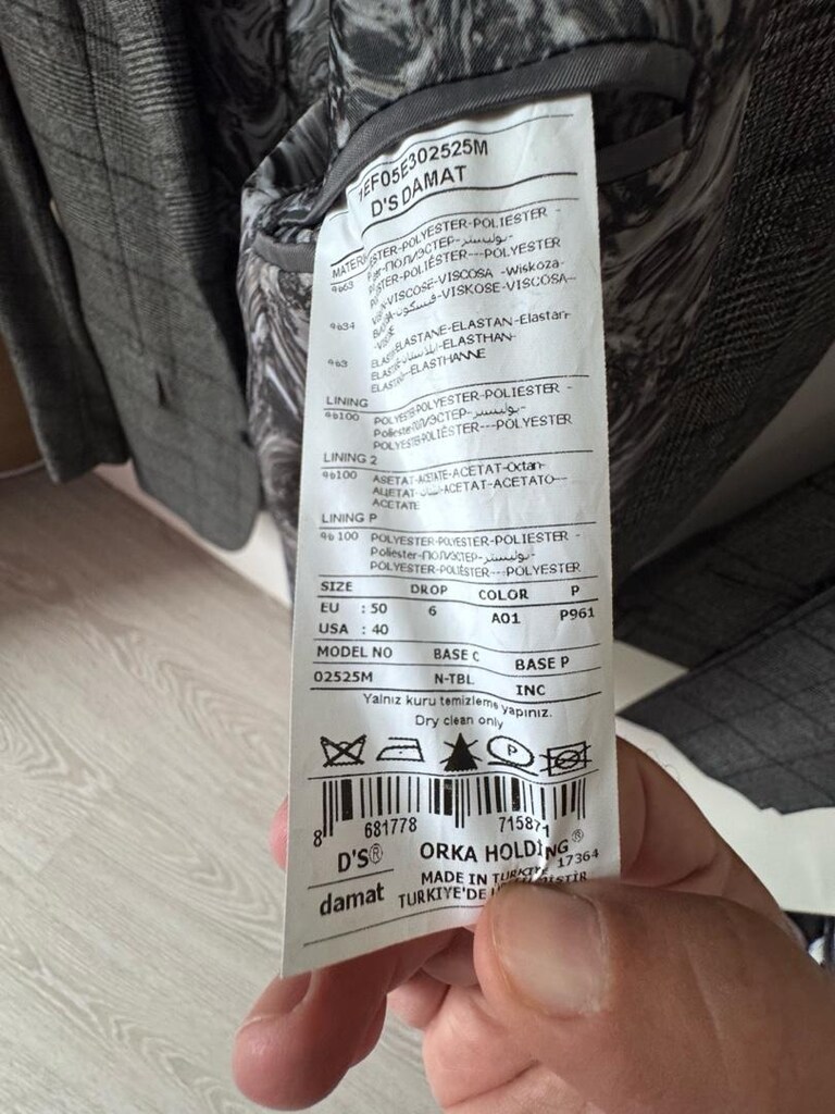 DS Damat TWN Ekoseli Takım Elbise - 6