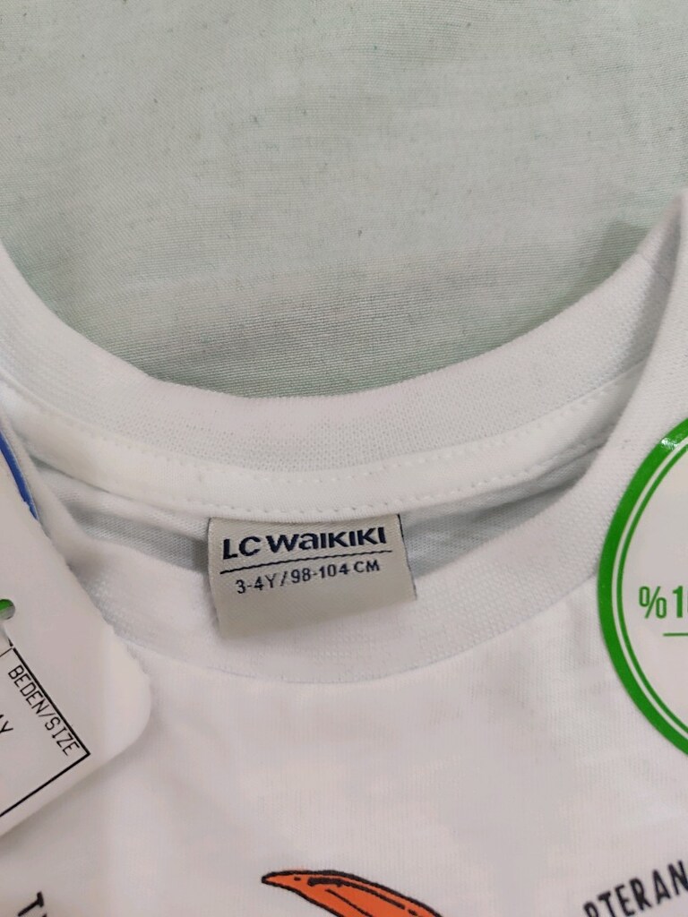 LCW marka beyaz erkek tişört - 2