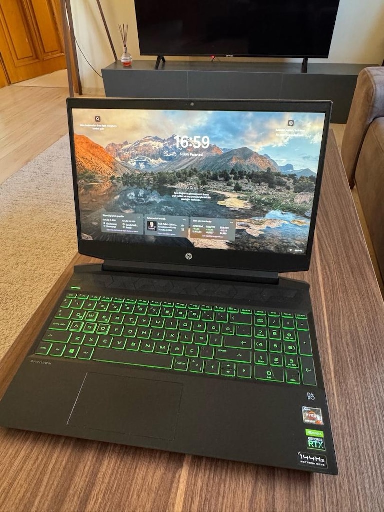 HP Pavilion Gaming Ryzen 7 5800H RTX 3050 Ti 16GB 512GB SSD Laptop - 7