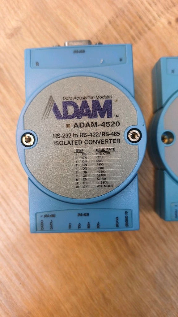 Advantech ADAM-4520 RS-232 RS-422 RS-485 İzole Dönüştürücü - 8