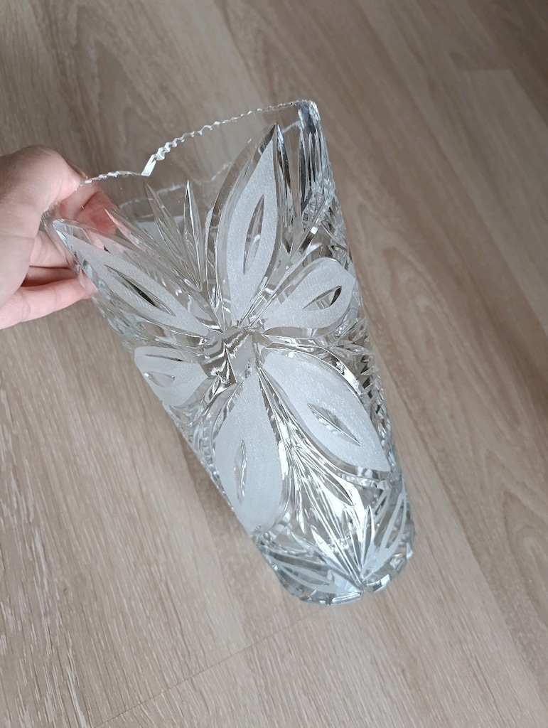 kristal kesme vazo sekerliyi ile birlite - 2