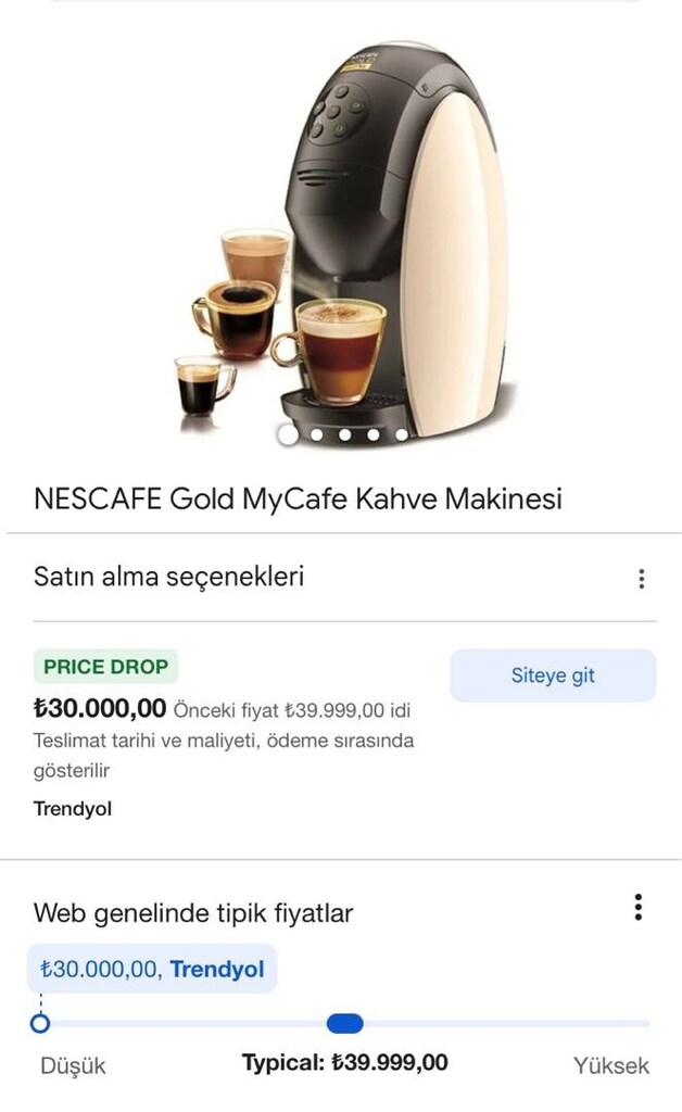 Nescafe GOLD MYCAFE kahve makinası - 4