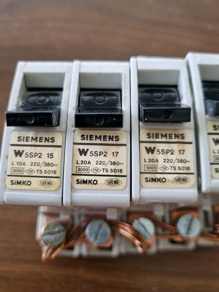 5 adet Çıkma Siemens Sigorta - 3
