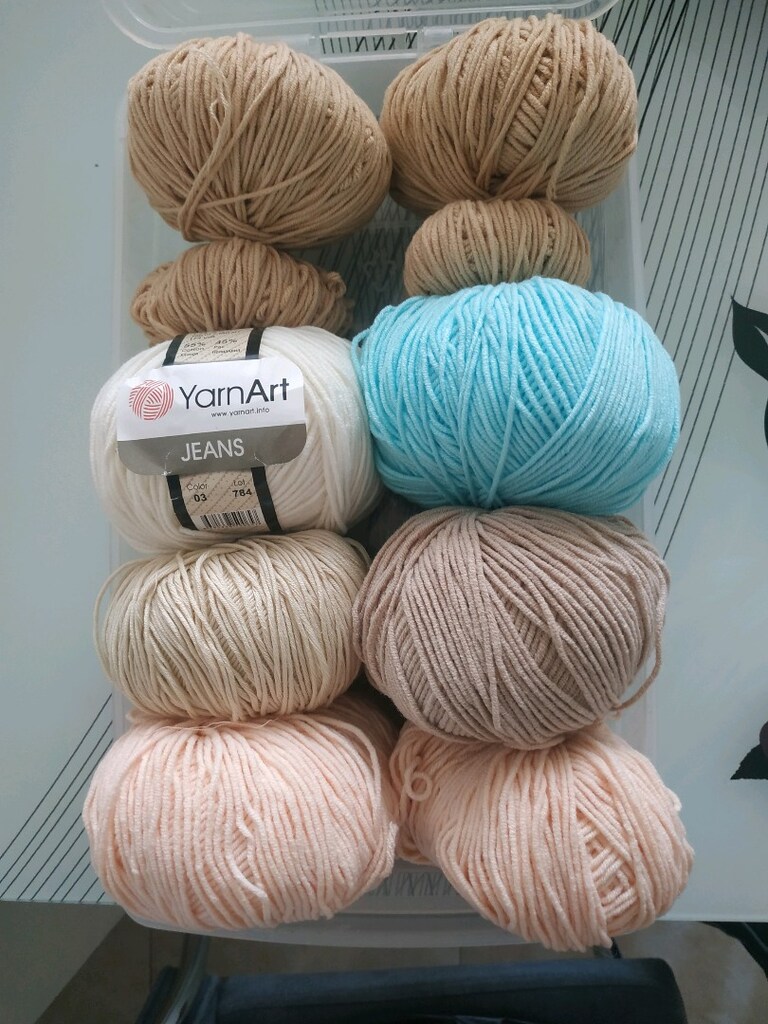 Amigurumi İpliği (az kullanılmış) - 4