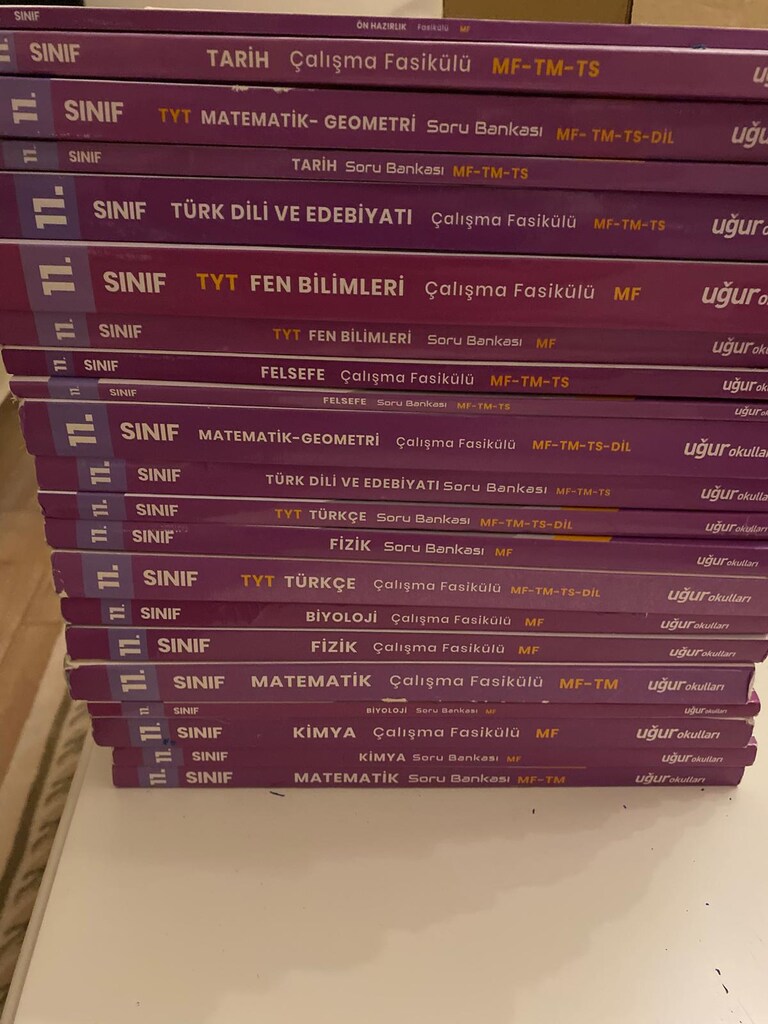 uğur okulları 11 mf kitap set