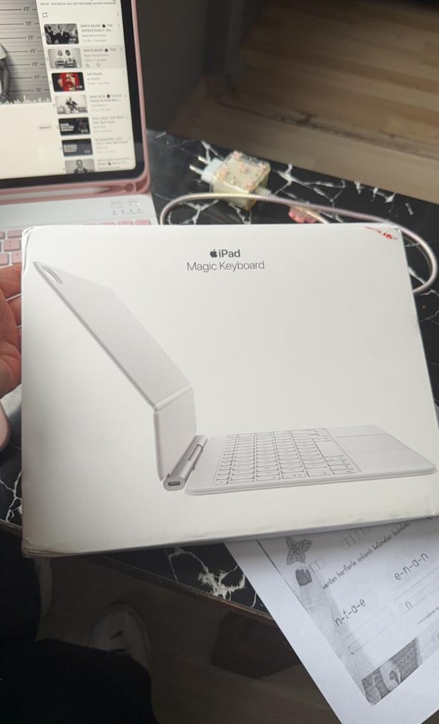 iPad Magic Keyboard klavye 11 inç M3 uyumlu - 2