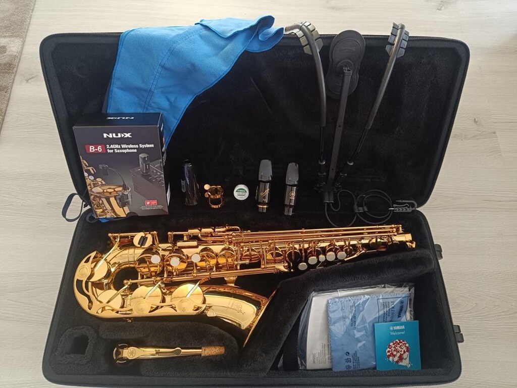 SATILIK] Tertemiz Full Set Yamaha Alto Saksafon tüm parçalar - 4
