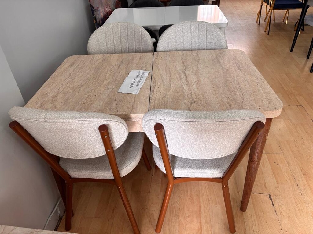 Kampanyalı Yemek masası 4 adet sandalye - 2