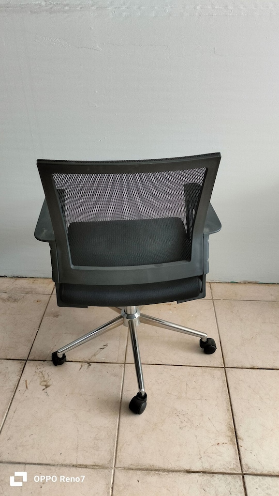 DEKOR BÜRO MOBİLYALARI SİYAH FİLELİ ÇALIŞMA KOLTUĞU İKİNCİ EL - 4