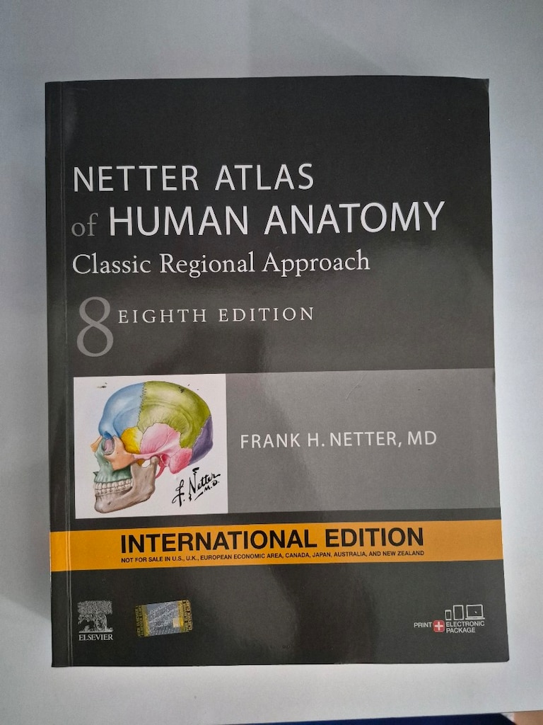 Netter Atlas of Human Anatomy (8th Edition) İnsan Anatomisi Atlası