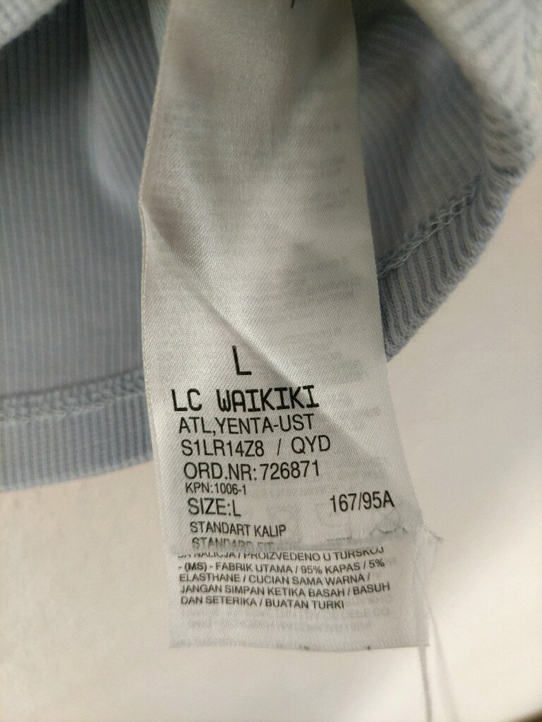 LCW kadın fitilli lycralı crop atlet - 8