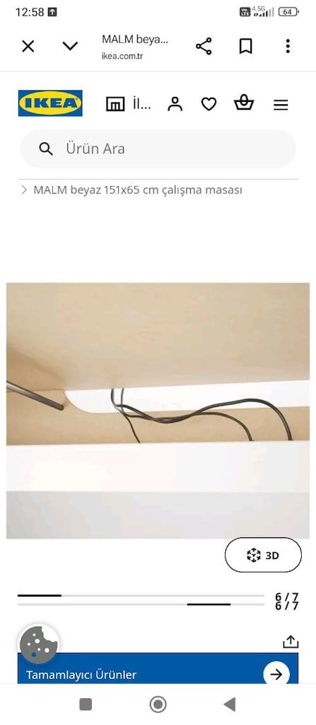 IKEA Malm çalışma masası - 4