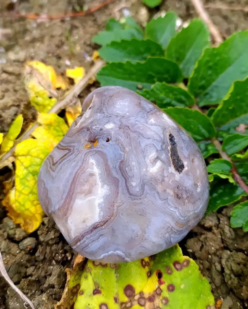 Dantel Akik Agat Doğal taş mineral - 2