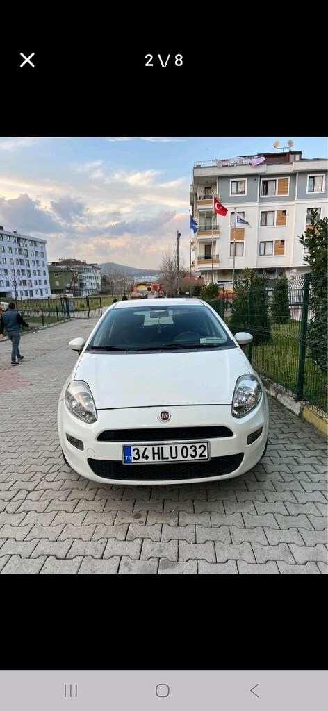 2014 model fiat punto popstar yeni göğüs 1.2 benzinli klimalı - 7