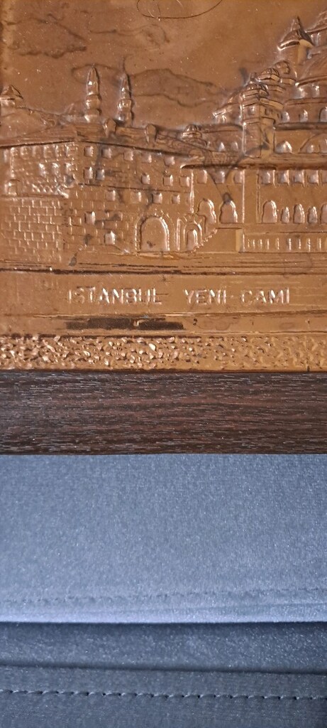 antika bakır kabartmalı albüm - 7