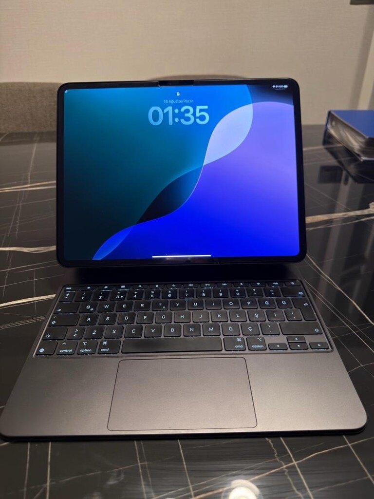 ıpad pro 13 inç uygun orjinal magic keyboard klavye - 3