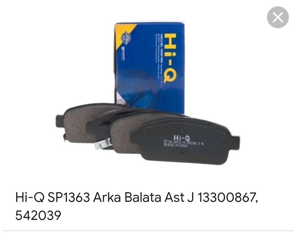 2016 Opel Astra J Sedan Cdti AT.Ön-Arka Balata Takımı - 3