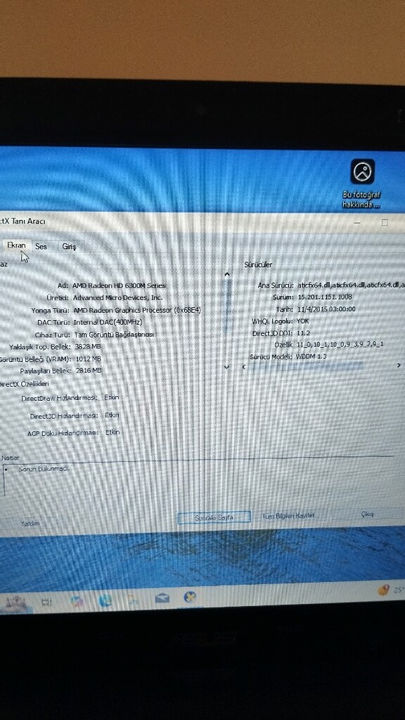 Asus k52jt i7 ssdli laptop 6300m 1gb ekran kartı - 11