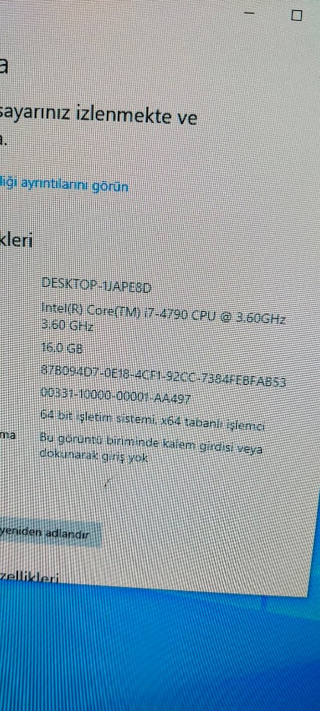 İ7 4790 İŞLEMCİ+ ANAKART+CPU FAN+AYNA+ THERMAL MACUN - 11