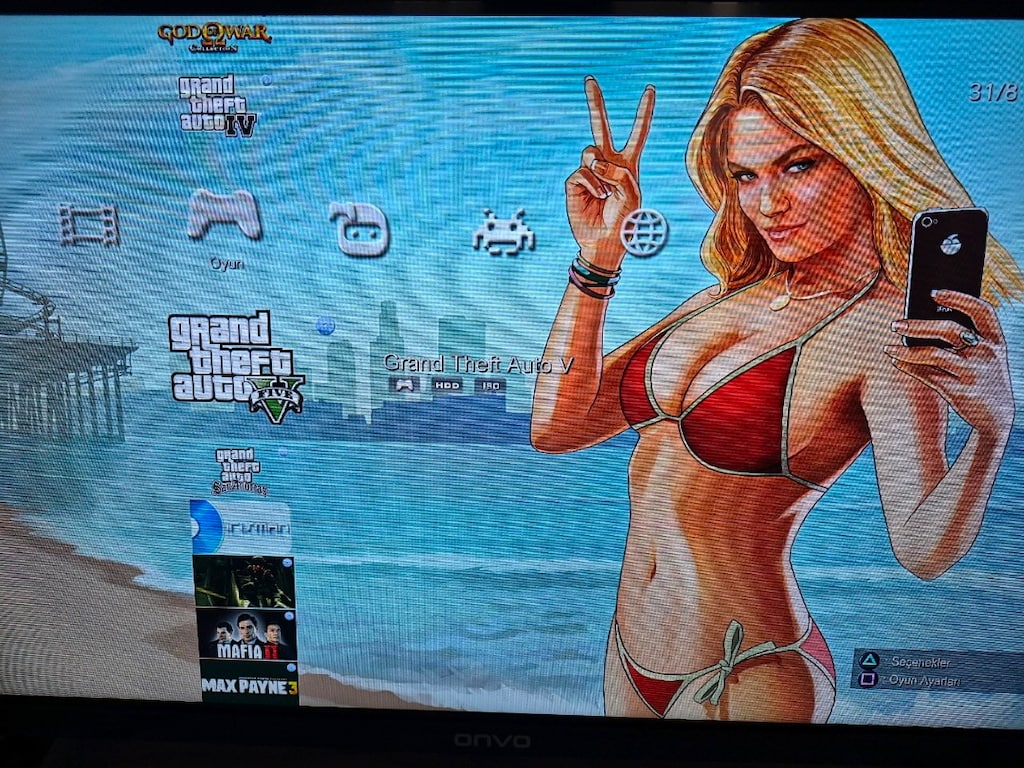PS3 SÜPERSLİM 500 GB/2 KOL/40 OYUN/SORUNSUZ - 12