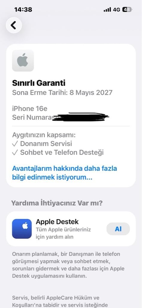 IPHONE 16E 128 GB SIYAH - 8