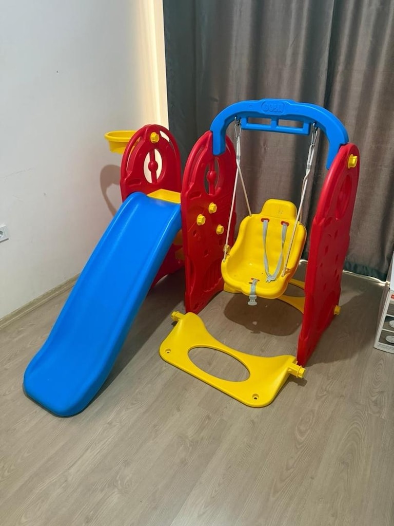 Dolu marka salıncak kaydırak ve basket potalı - 2
