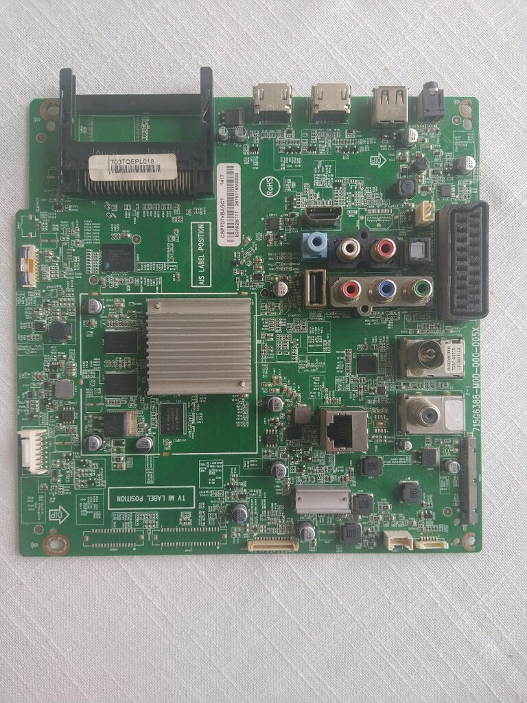 Philips 43-47 inc PF serileri TV ler icin ANAKART-MAİNBOARD - 6