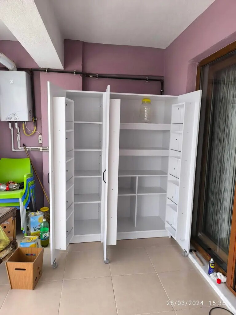 Tekerlekli erzak dolabı - 2