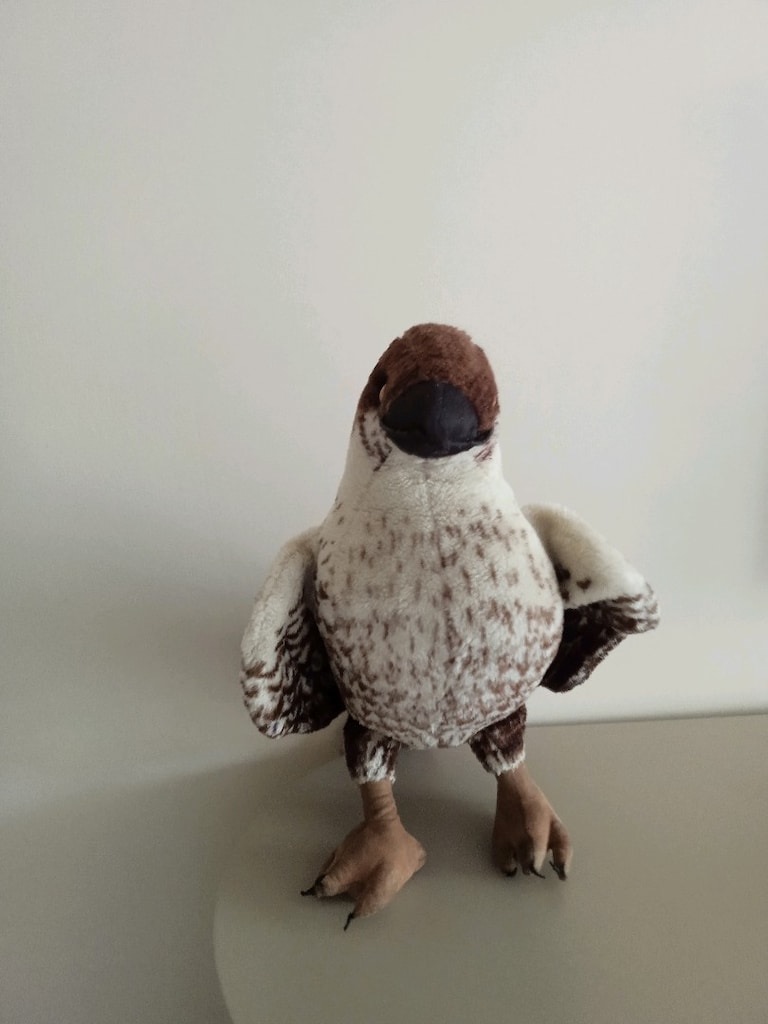 Peluş şahin oyuncak - 3