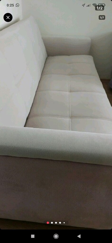 yatak olabilen 1 adet Sandıklı kanepe - 5