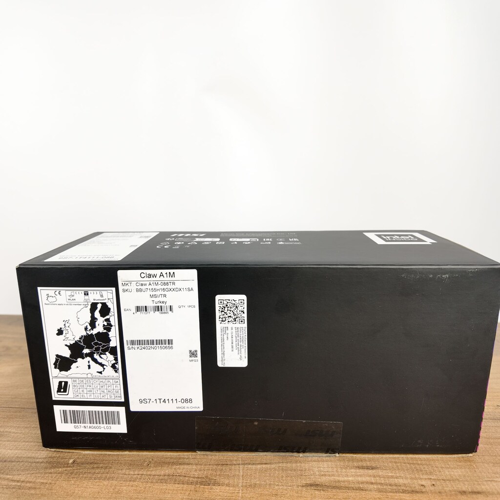 MSI CLAW A1M INTEL CORE ULTRA 7 155H 512 GB SSD 16 GB RAM WİN 11 - 9