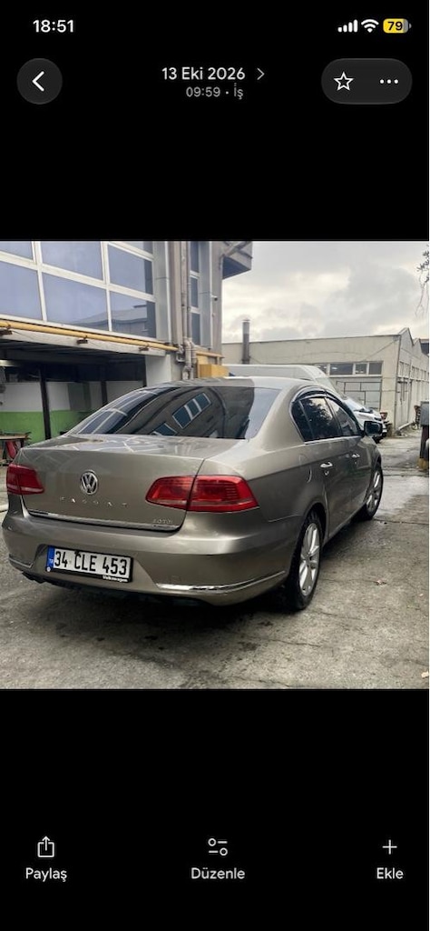 2013 Passat 2.0 TDİ Oto. DSG Highline 140 HP K.Isıtma Sunroof - 7