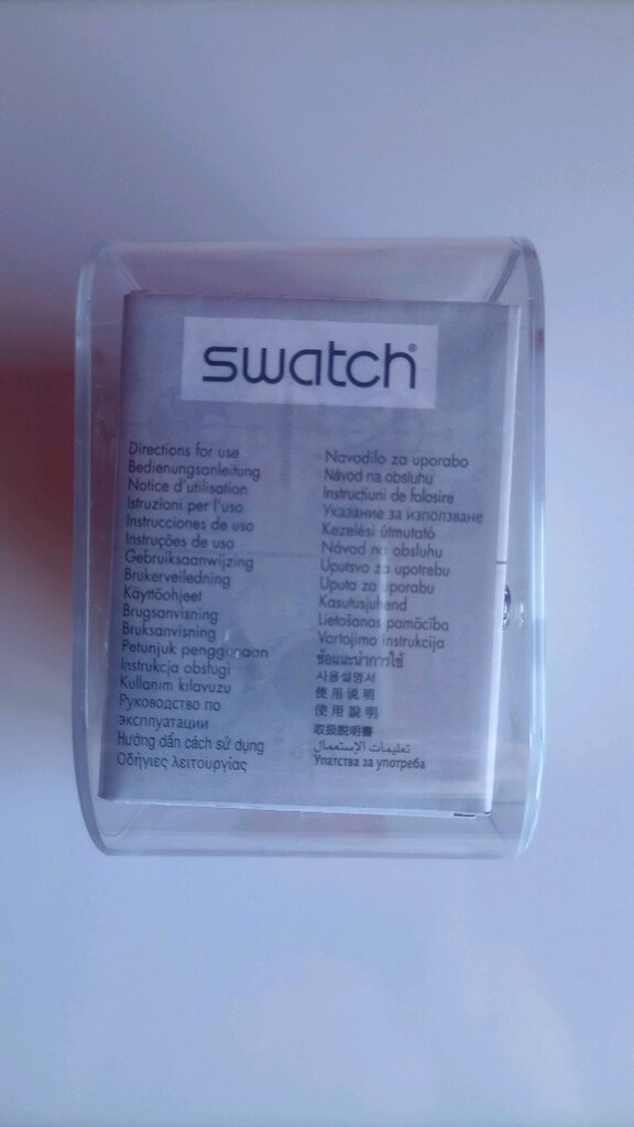 SWATCH IRONY THE CHRONO YOS 448 RED SNAIR SAAT - ÇOK AZ KULLANILMIŞ - 5