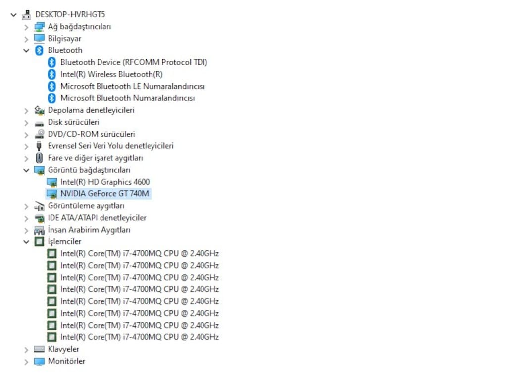 Oyuncu Dev 17.3 inch Lenovo i7qm Nvidia, Yeni Pil, 8gb, SSD Çift Disk - 10