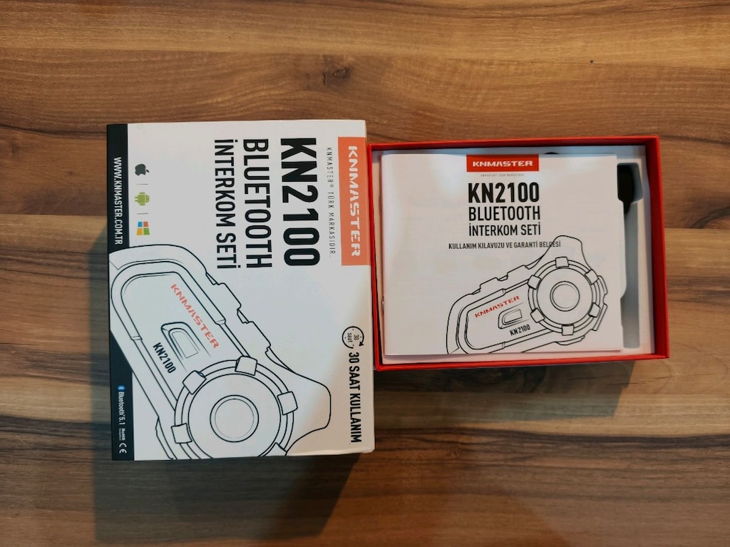 2 Adet Kask + İnterkom Seti (KN2100) - 2